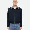 Bottega Veneta Checked Cotton Blouson> Jackets