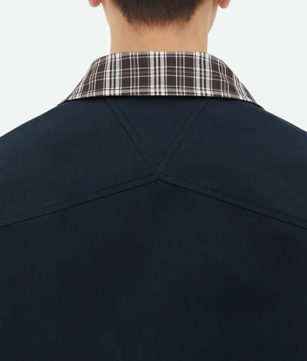 Bottega Veneta Checked Cotton Blouson> Jackets