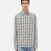 Bottega Veneta Checked Cotton Shirt> Shirts