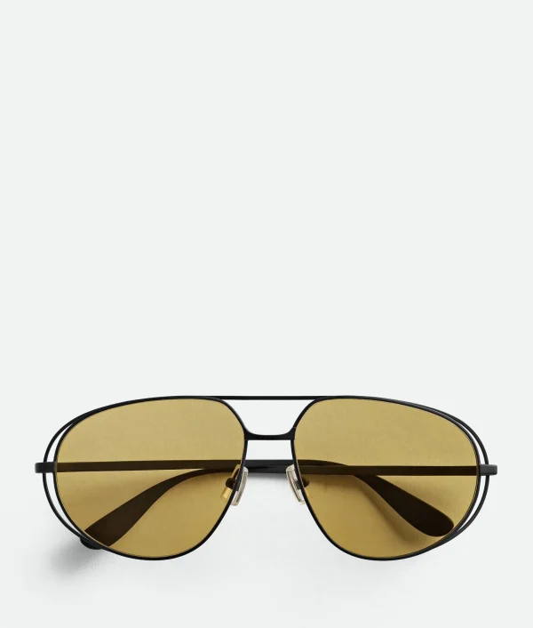 Bottega Veneta Classic Aviator Sunglasses>Women Sunglasses | Sunglasses
