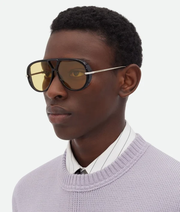 Bottega Veneta Classic Aviator Sunglasses>Women Sunglasses | Sunglasses