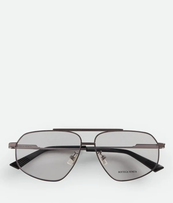 Bottega Veneta Classic Metal Aviator Eyeglasses>Women Opticals | Opticals
