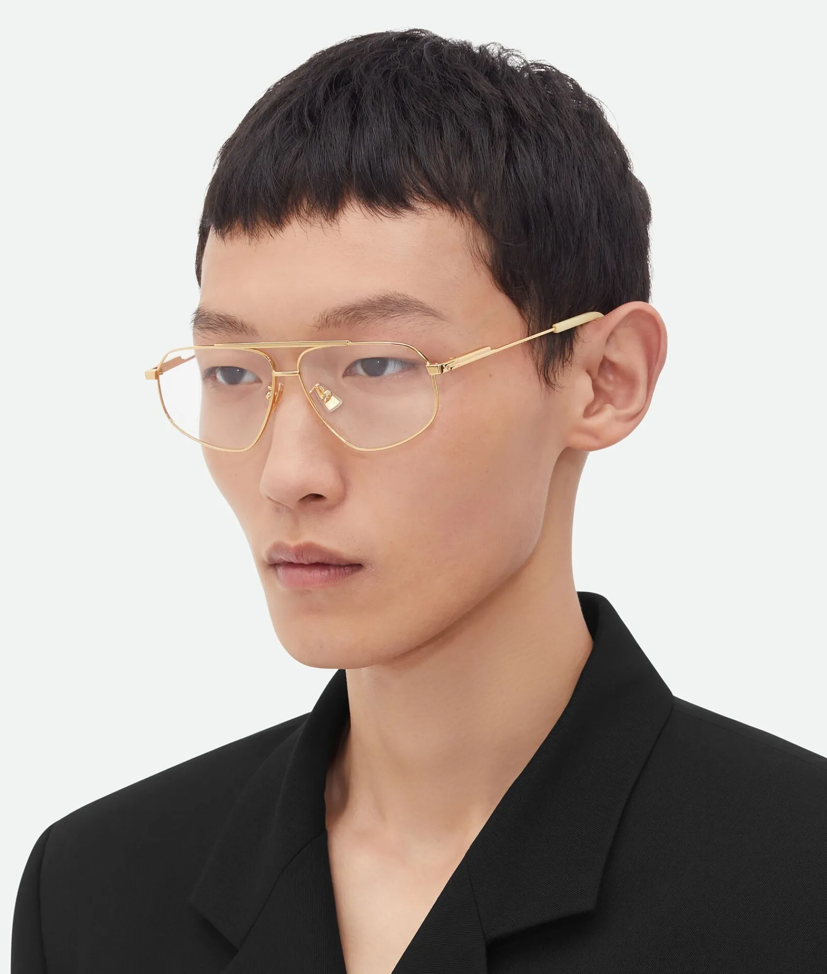 classic_metal_aviator_eye_1.webp Bottega Veneta Classic Metal Aviator Eyeglasses>Women Opticals | Opticals