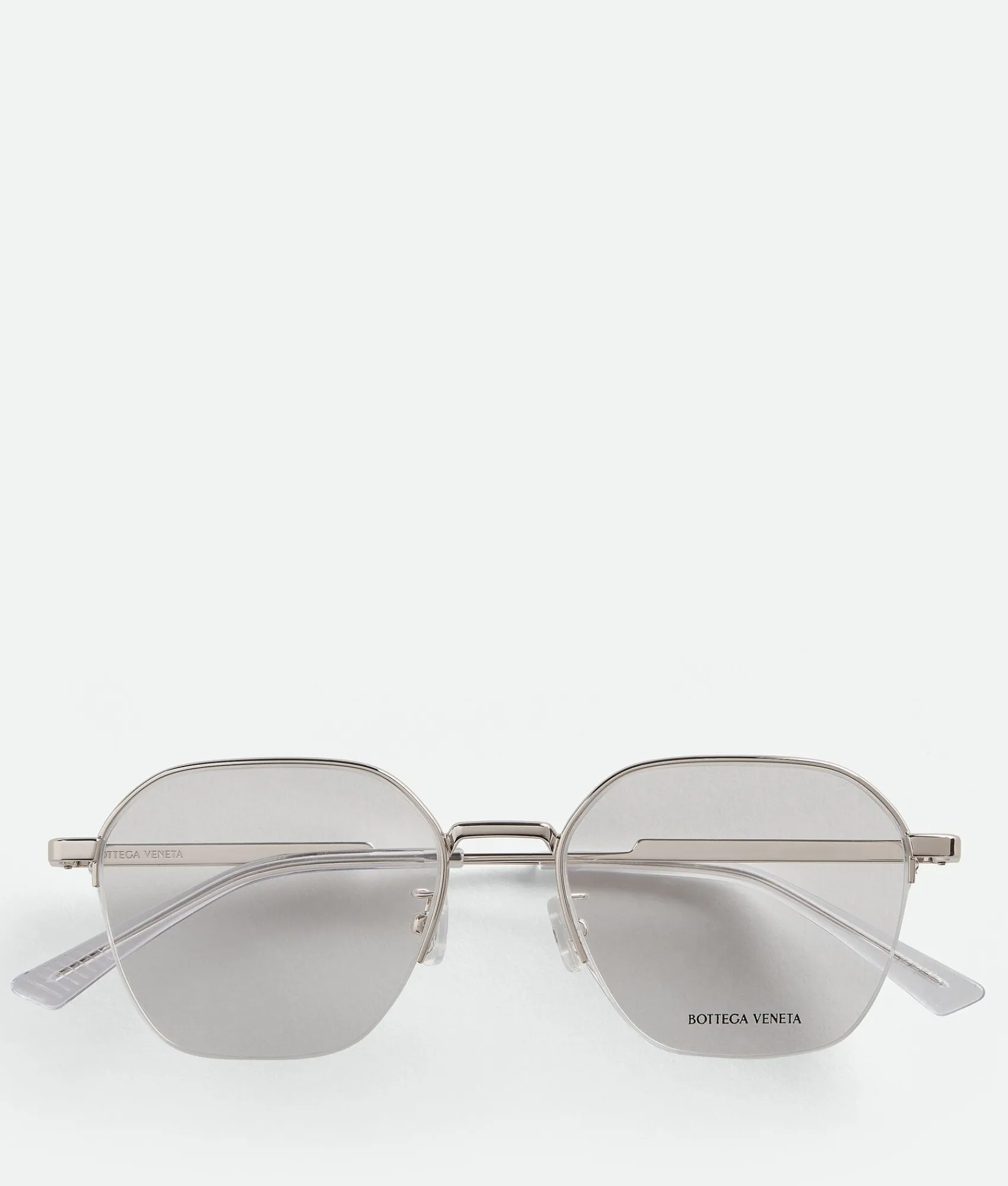 classic_metal_semi_rimles_0-1.webp Bottega Veneta Classic Metal Semi Rimless Panthos Eyeglasses>Women Opticals | Opticals