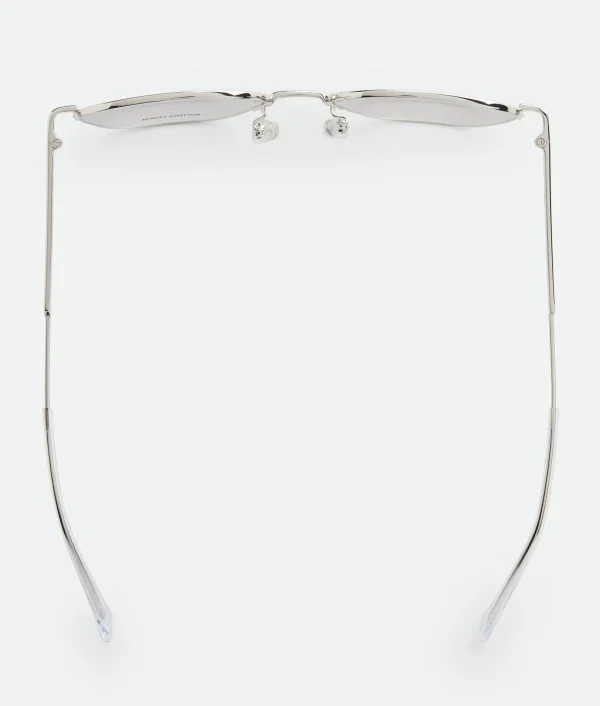 Bottega Veneta Classic Metal Semi Rimless Panthos Eyeglasses>Women Opticals | Opticals