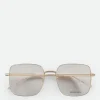 Bottega Veneta Classic Metal Square Eyeglasses>Women Opticals | Opticals