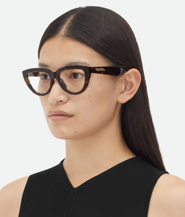 Bottega Veneta Classic Recycled Acetate Cat Eye Eyeglasses>Women Opticals | Opticals