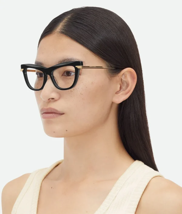 Bottega Veneta Classic Recycled Acetate Cat Eye Eyeglasses>Women Opticals | Opticals