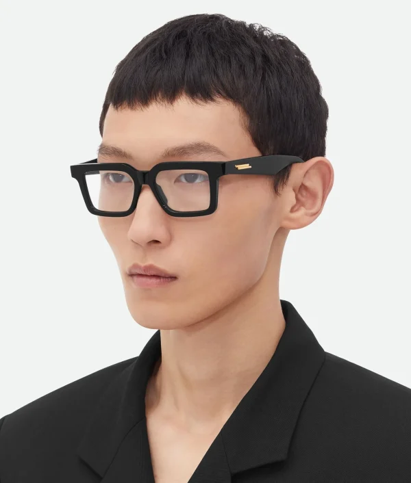 Bottega Veneta Classic Recycled Acetate Square Eyeglasses>Women Opticals | Opticals