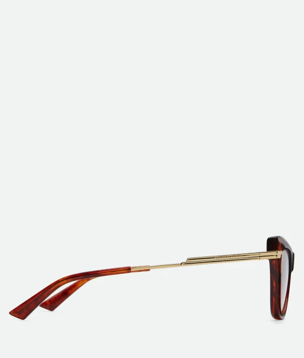 Bottega Veneta Classic Recycled Acetate Cat Eye Eyeglasses>Women Opticals