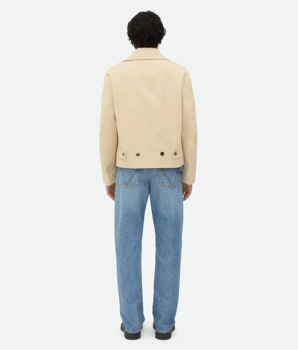 Bottega Veneta Coated Cotton Zip Blouson> Shirts