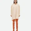 Bottega Veneta Compact Cotton Dress>Women Dresses