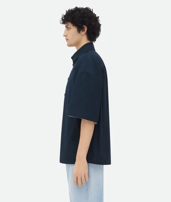 Bottega Veneta Compact Cotton Shirt> Shirts