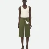 Bottega Veneta Compact Cotton Shorts> Trousers And Shorts