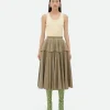 Bottega Veneta Compact Cotton Skirt>Women Skirts