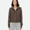 Bottega Veneta Compact Wool Cardigan>Women Knitwear