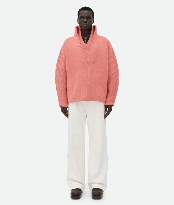 Bottega Veneta Compact Wool Jumper> Knitwear