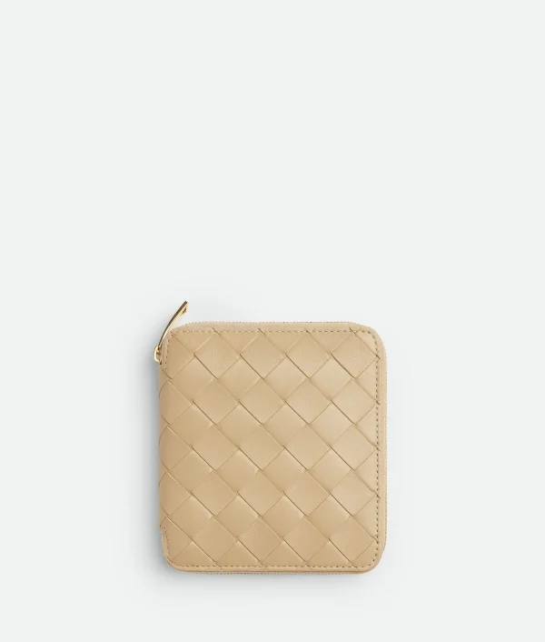 Bottega Veneta Compact Zip Around Wallet>Women Small Wallets