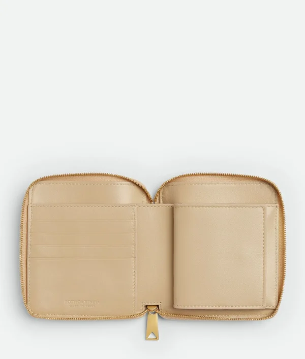 Bottega Veneta Compact Zip Around Wallet>Women Small Wallets