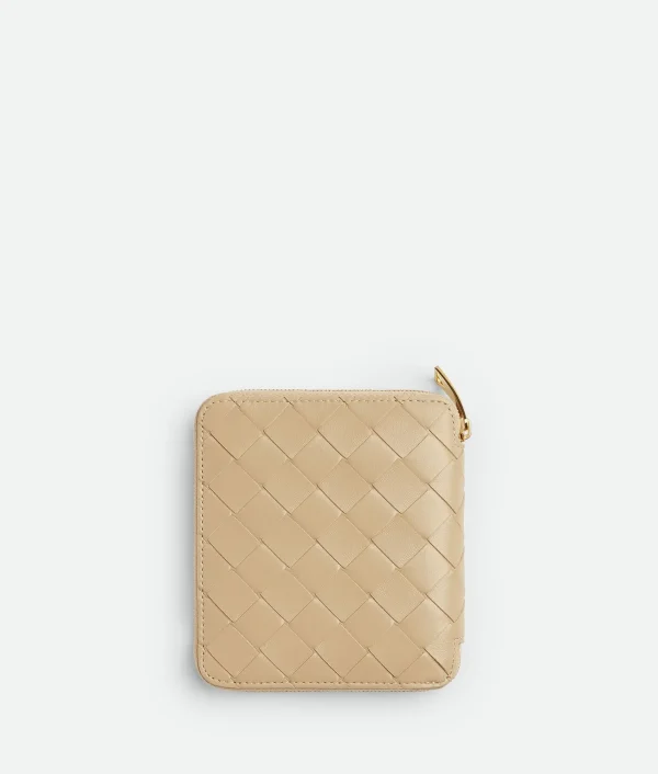 Bottega Veneta Compact Zip Around Wallet>Women Small Wallets