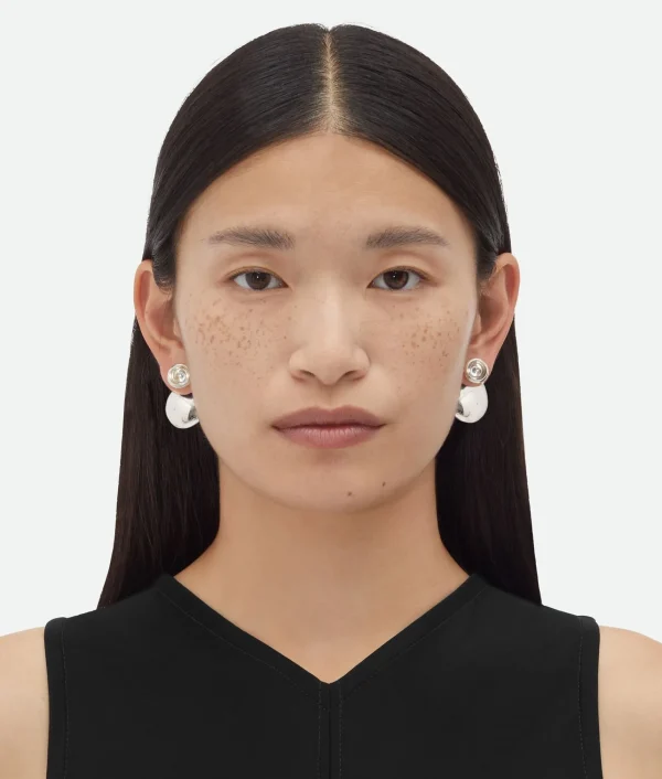 Bottega Veneta Concave Earrings>Women Earrings