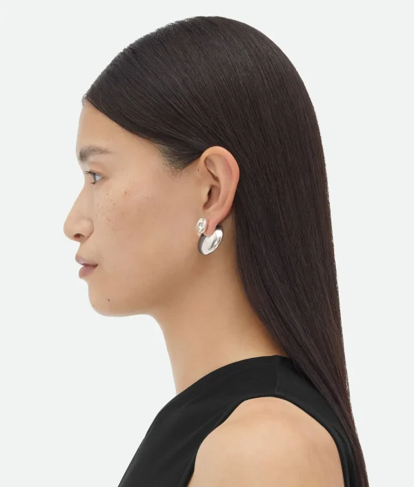 Bottega Veneta Concave Earrings>Women Earrings