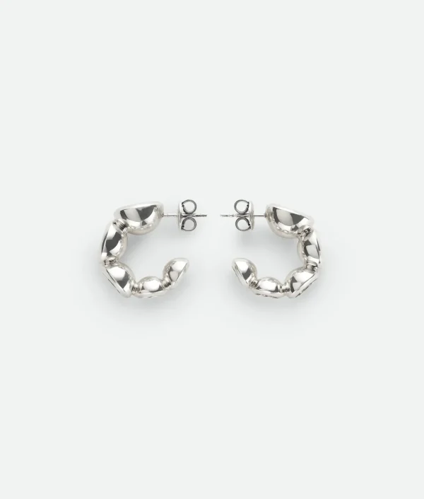 Bottega Veneta Concave Hoop Earrings>Women Earrings