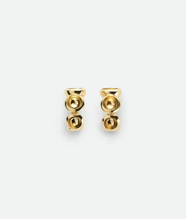 Bottega Veneta Concave Hoop Earrings>Women Earrings