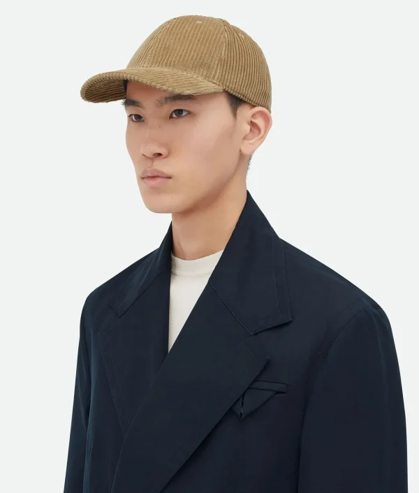 Bottega Veneta Corduroy Cap> Hats