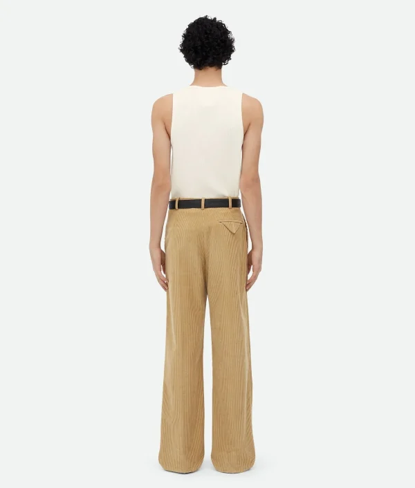 Bottega Veneta Corduroy Trousers> Trousers And Shorts