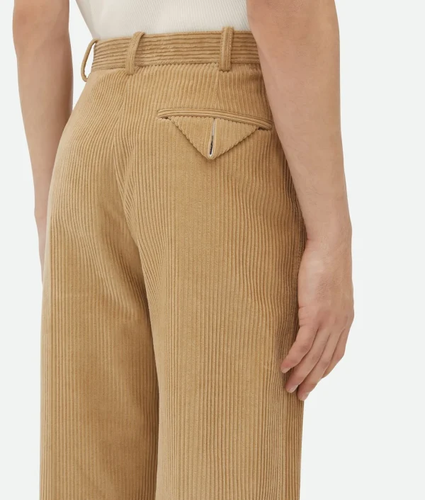 Bottega Veneta Corduroy Trousers> Trousers And Shorts