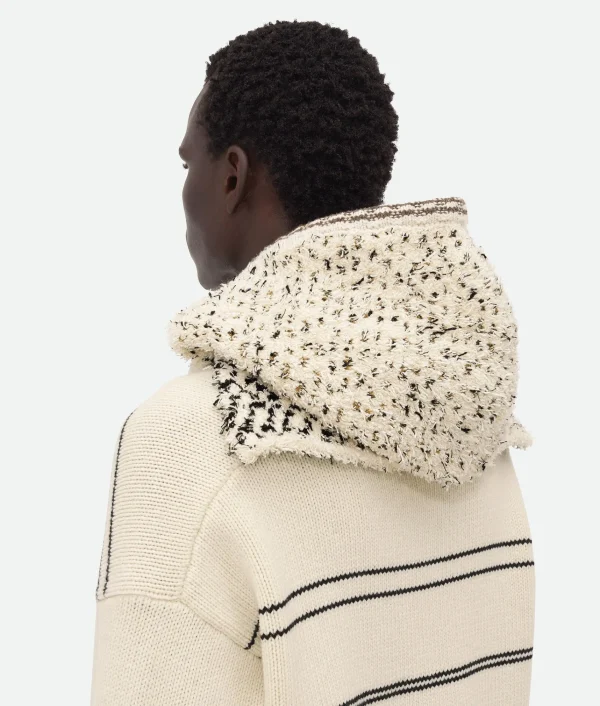 Bottega Veneta Cotton And Wool Textured Balaclava> Hats
