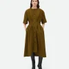 Bottega Veneta Cotton Canvas Dress>Women Dresses