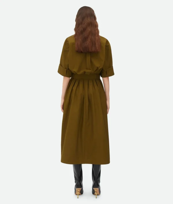 Bottega Veneta Cotton Canvas Dress>Women Dresses