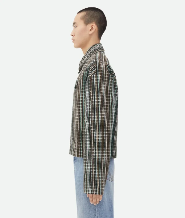 Bottega Veneta Cotton Check Jacket> Jackets