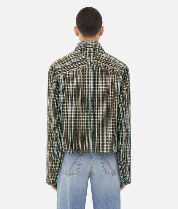 Bottega Veneta Cotton Check Jacket> Jackets