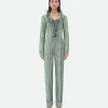 Bottega Veneta Cotton Check Jacket With Fringes>Women Jackets