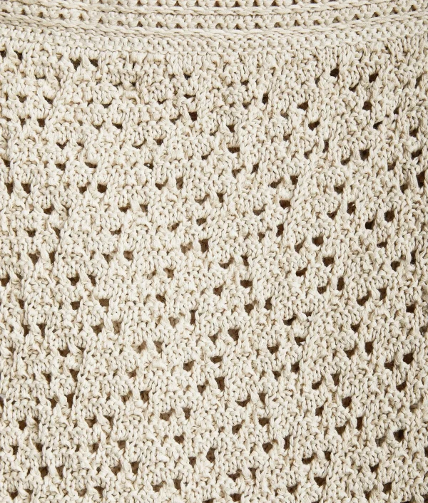 Bottega Veneta Cotton Crochet Shirt>Women Shirts | Knitwear