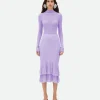 Bottega Veneta Cotton Flowers 2 In 1 Midi Skirt>Women Skirts