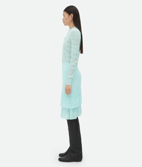 Bottega Veneta Cotton Flowers Jumper>Women Knitwear