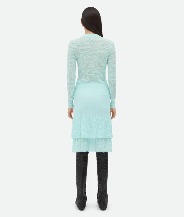 Bottega Veneta Cotton Flowers Jumper>Women Knitwear