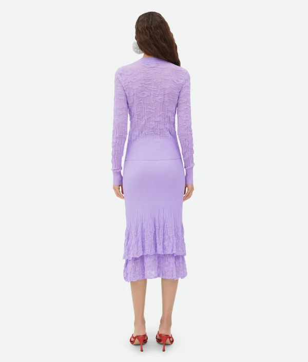 Bottega Veneta Cotton Flowers Jumper>Women Knitwear