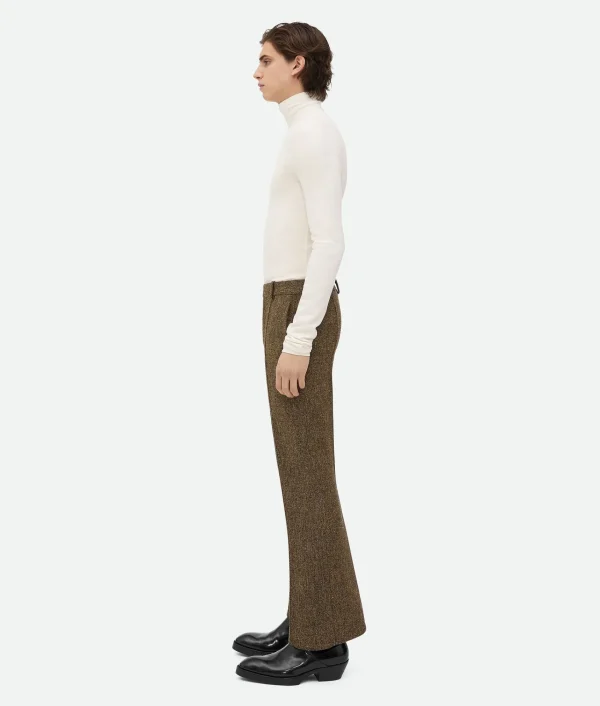 Bottega Veneta Cotton Frise Trousers> Trousers And Shorts