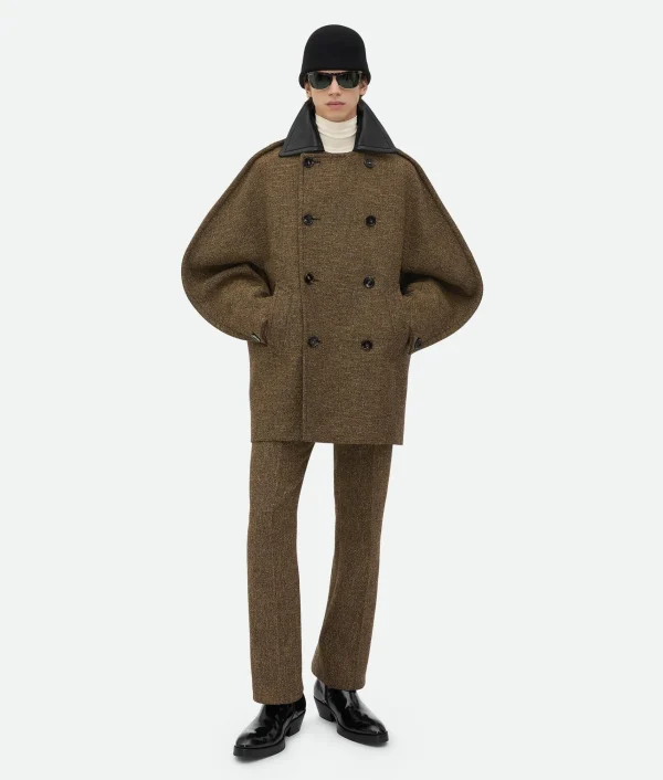 Bottega Veneta Cotton Frise Trousers> Trousers And Shorts