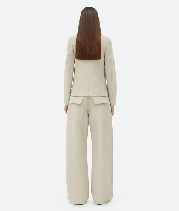 Bottega Veneta Cotton Gabardine Caban>Women Coats