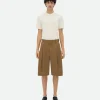 Bottega Veneta Cotton Gabardine Shorts> Trousers And Shorts