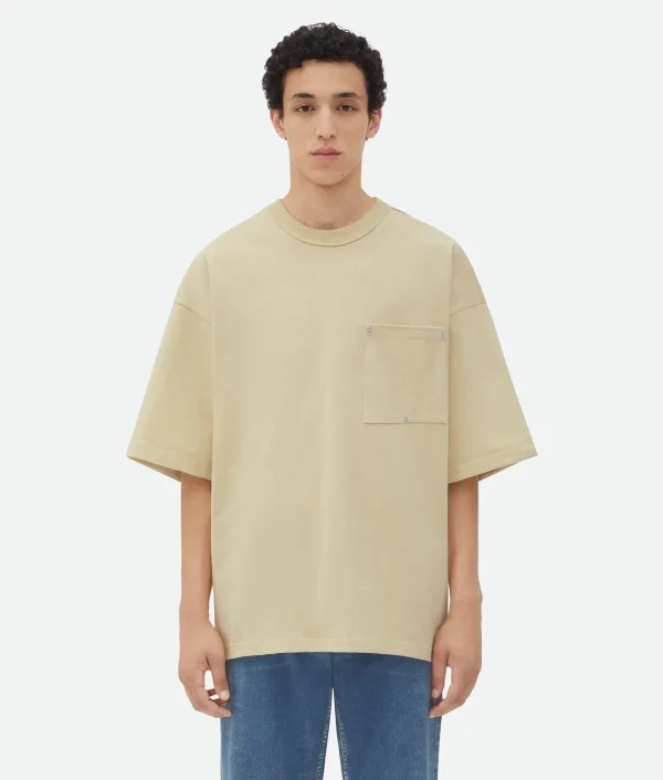 Bottega Veneta Cotton Jersey T-Shirt> T-Shirts