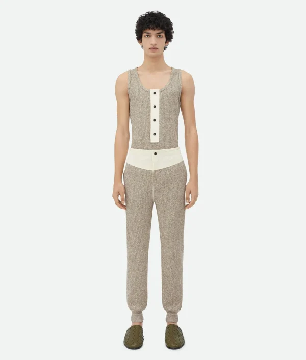 Bottega Veneta Cotton Mouline Jersey Trousers> Trousers And Shorts