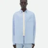 Bottega Veneta Cotton Oxford Relaxed Shirt> Shirts