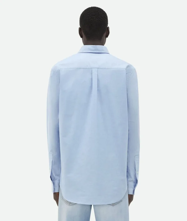 Bottega Veneta Cotton Oxford Relaxed Shirt> Shirts
